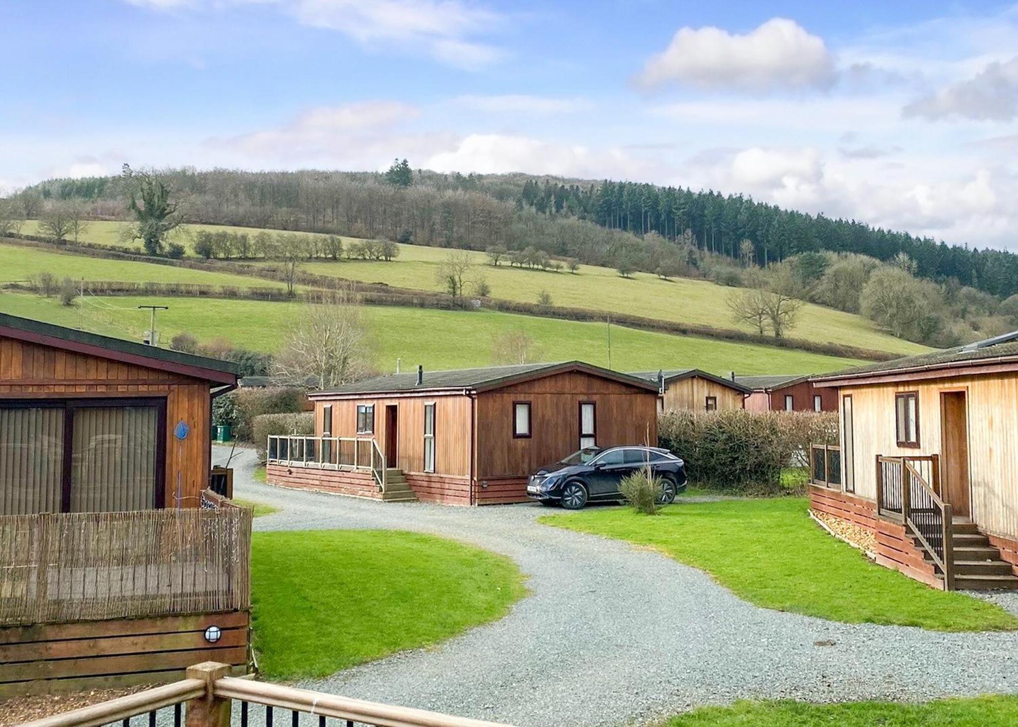 Clun Valley Lodges Clunton Exterior foto
